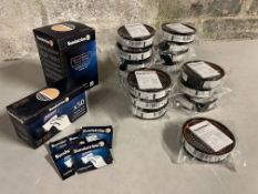 Quantity of Sundstrom Sundries Comprising; 17no. Sundstrom Replacement Filters to Fit SR510 Mask,