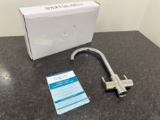 Ex Display Kitchen Tap & Mixer Shannon 420 Monoblock Chrome, 700mm Long, Buyer to be Satisfied