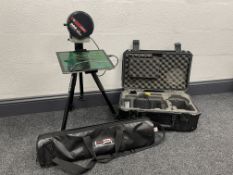 Laser Products LT-2D3D Laser Templator Kit Comprising Hardshell Carry Case, Light Weight Tripod &