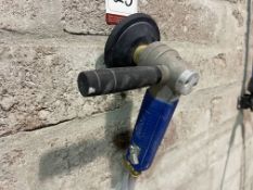 Hand-held Pneumatic Wet Grinder/Polisher as Lotted, Location: Upper Building. Please Note: It is the