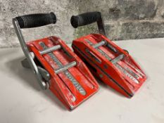2no. Abaco Machines Double Handled Carrying Clamps, Lot Location: Upper Building