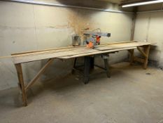Dewalt DW1753 Radial Arm Saw as Lotted, Lot Location: Upper Building, Please Note: It is the