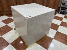 Bespoke Illuminated Granit Plinth, 540 x 430 x 590mm, Lot Location: Ground Floor, Please Note: It is