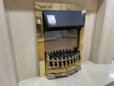 Ex-Display Dimplex Stamford Inset Opti Flame Electric Fire, Approximately 465 x 190 x 615mm RRP: £