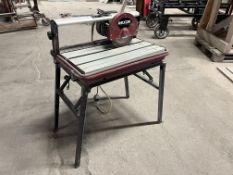 Rexton RTC200A Freestanding Tile Cutter, 230v, Lot Location: Upper Building. Please Note: It is