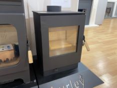 Ex-Display Burley Launde Wood Heating Stove, Approximately 400 x 350 x 560mm RRP: £1080.00 Inc