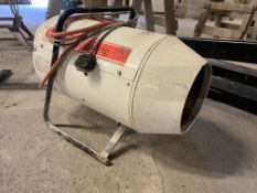 Andrews Heating C525 Gas Powered Space Heater. Lot Location: Upper Building
