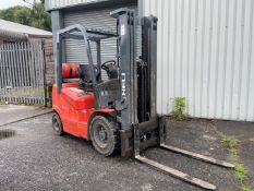 2017 Heli FG25G G Series Triplex Gas Fork Lift, Lift Capacity 2500kg, Max Lift hight 4700mm, Lot