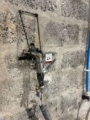 Hand-held Pneumatic Wet Grinder/Polisher as Lotted, Location: Upper Building Please Note: It is