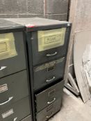 Steel 4-Drawer Filing Cabinet as Lotted. Lot Location: Upper Building. Please Note: It is the