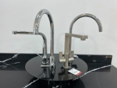 4no. Various Franke Display Taps, Complete with Stand, Note: Models Unknown, Body Only, Lot