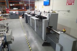 2001 Heidelberg Stitchmaster ST100 Saddle Stitcher.