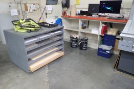 Lot of Shop Bench w/Vice and 33