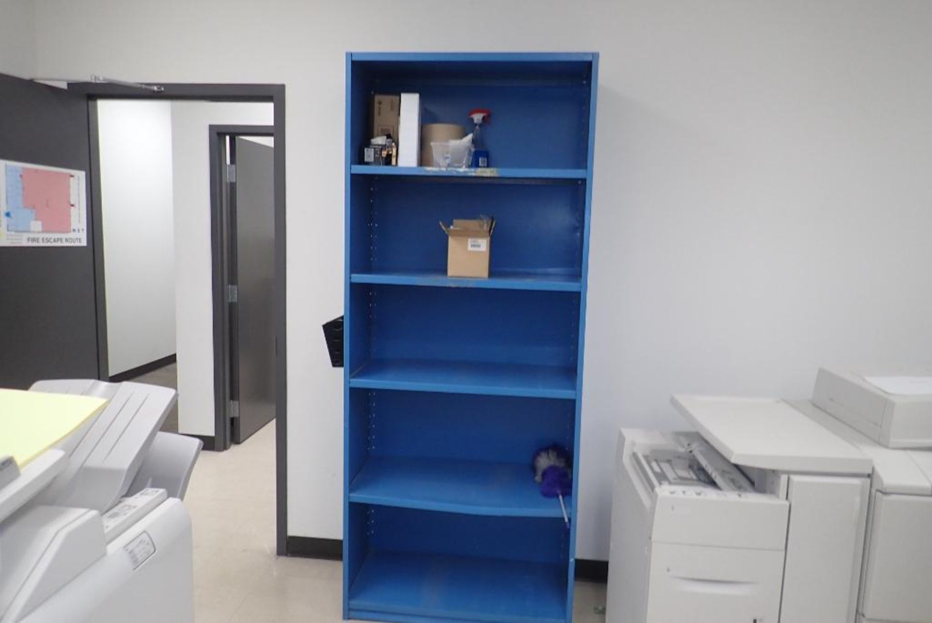 Lot of (5) Sections Metal Shelving. - Image 2 of 2