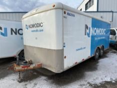 2013 Royal Cargo 20 Ft. T/A Enclosed Trailer VIN #: 2S9JL4361D3029127