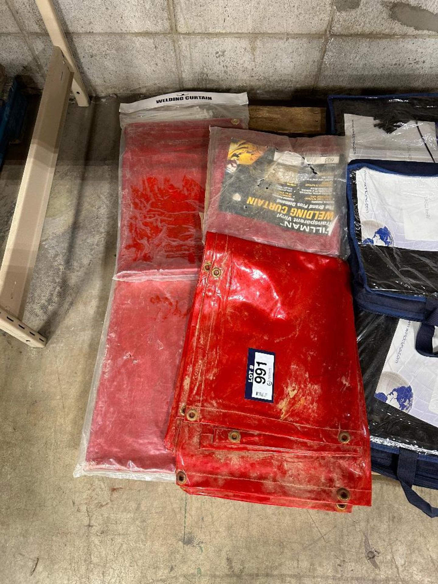 Lot of (4) Asst. Welding Curtains - Image 2 of 3
