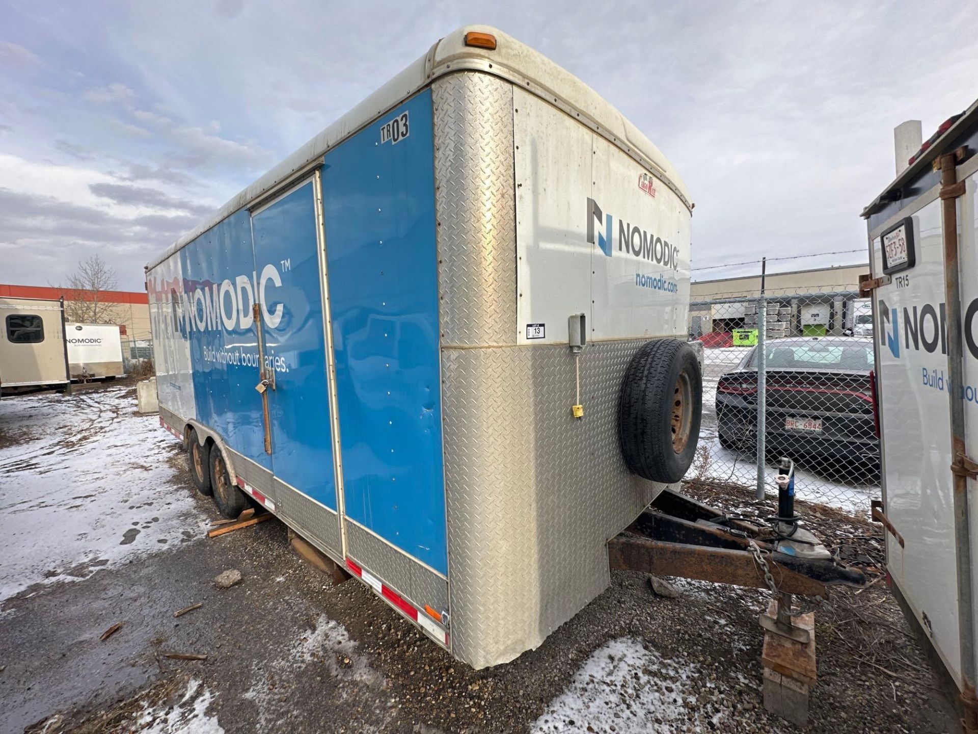 2014 Forest River Blazer 20’ T/A Enclosed Trailer VIN #: 5NHUBLV28ET446763