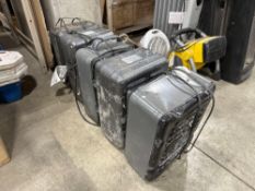 Lot of (4) Asst. Space Heaters