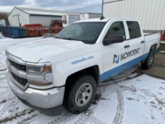 2017 Chevrolet Silverado 1500 4X4 Gasoline Crew Cab Pickup Truck VIN #: 3GCUKNEC1HG513633