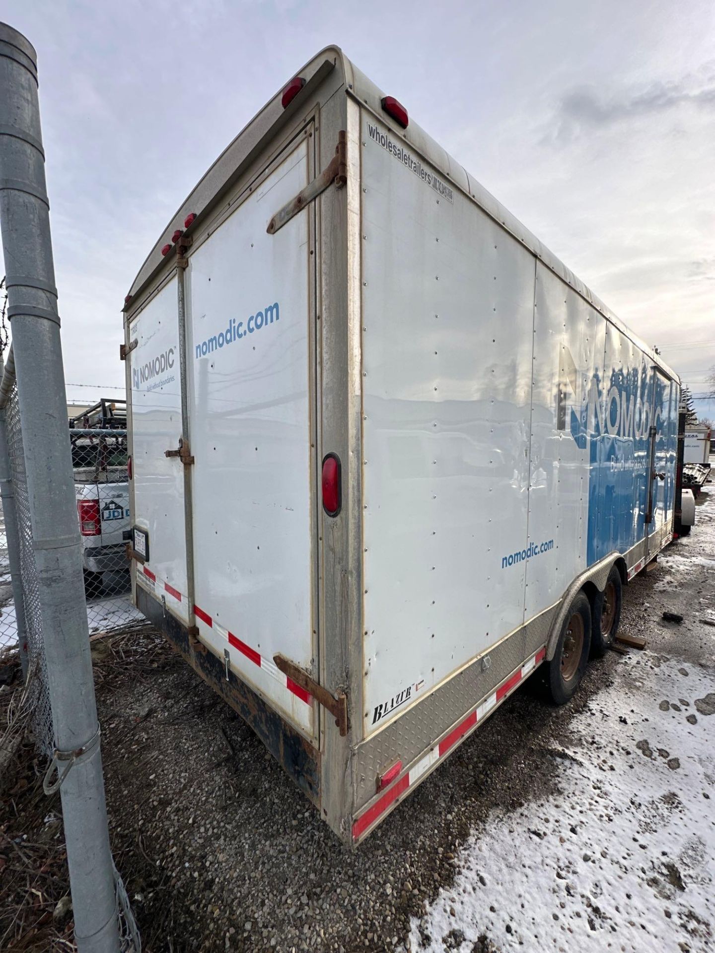 2014 Forest River Blazer 20’ T/A Enclosed Trailer VIN #: 5NHUBLV28ET446763 - Image 4 of 14