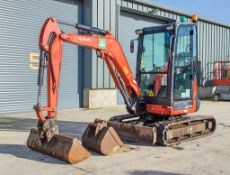Kubota U27-4 2.7 tonne rubber tracked mini excavator Year: 2016 S/N: 58737 Recorded Hours: 2242