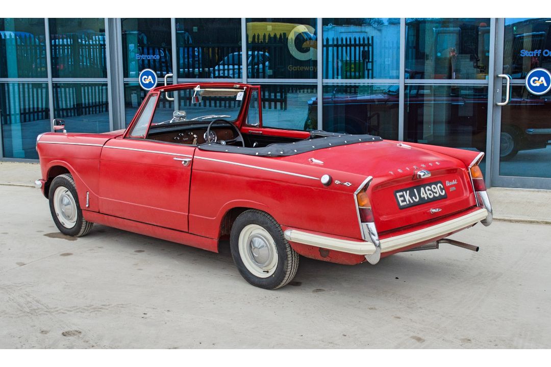 1965 Triumph Herald 1200cc 2 door convertible - Image 8 of 51