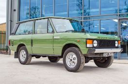 1975 Land Rover Range Rover Classic 3470 cc 3 door 4 wheel drive