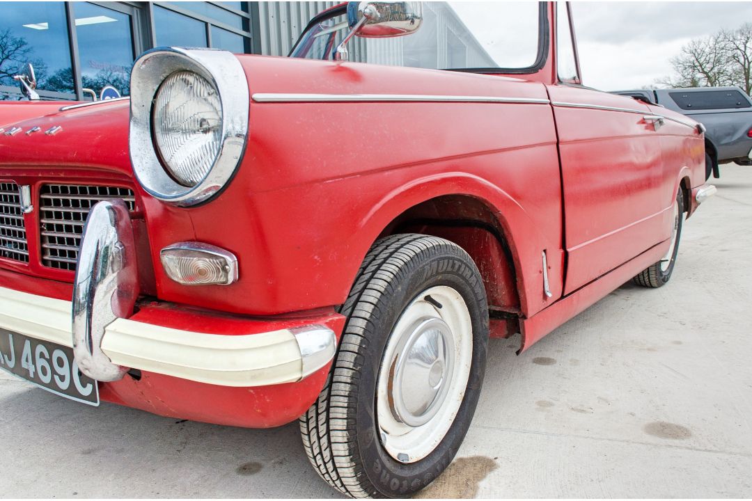 1965 Triumph Herald 1200cc 2 door convertible - Image 21 of 51