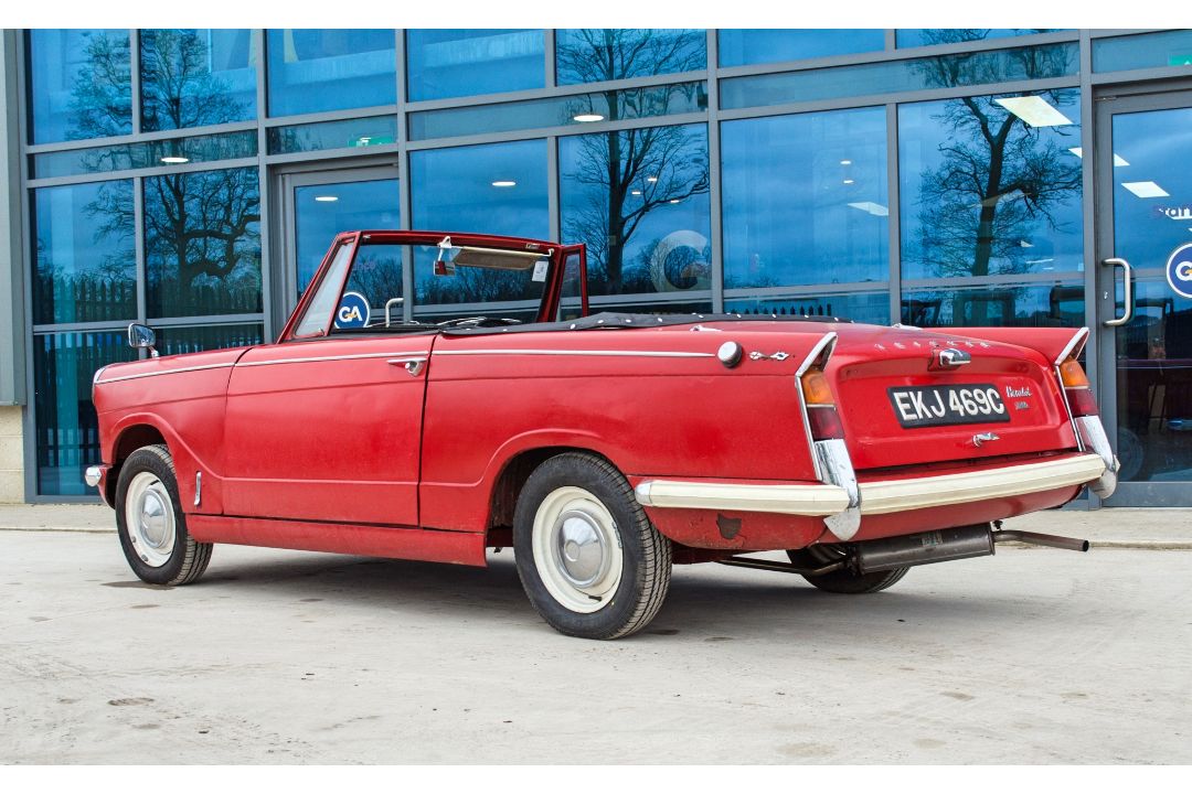 1965 Triumph Herald 1200cc 2 door convertible - Image 7 of 51