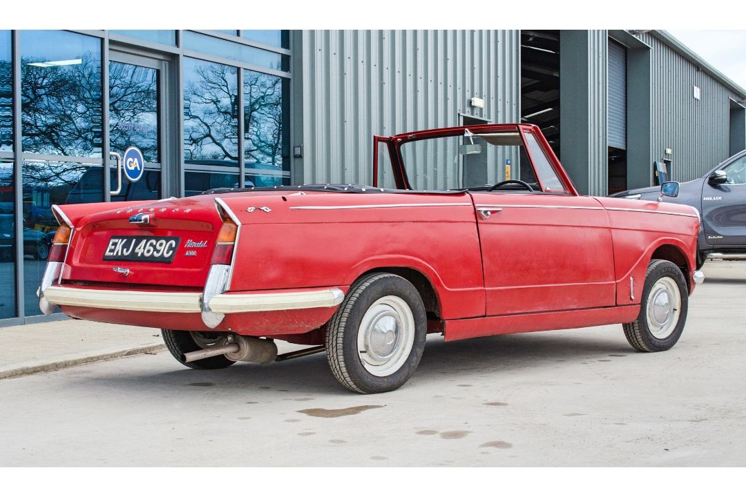 1965 Triumph Herald 1200cc 2 door convertible - Image 5 of 51