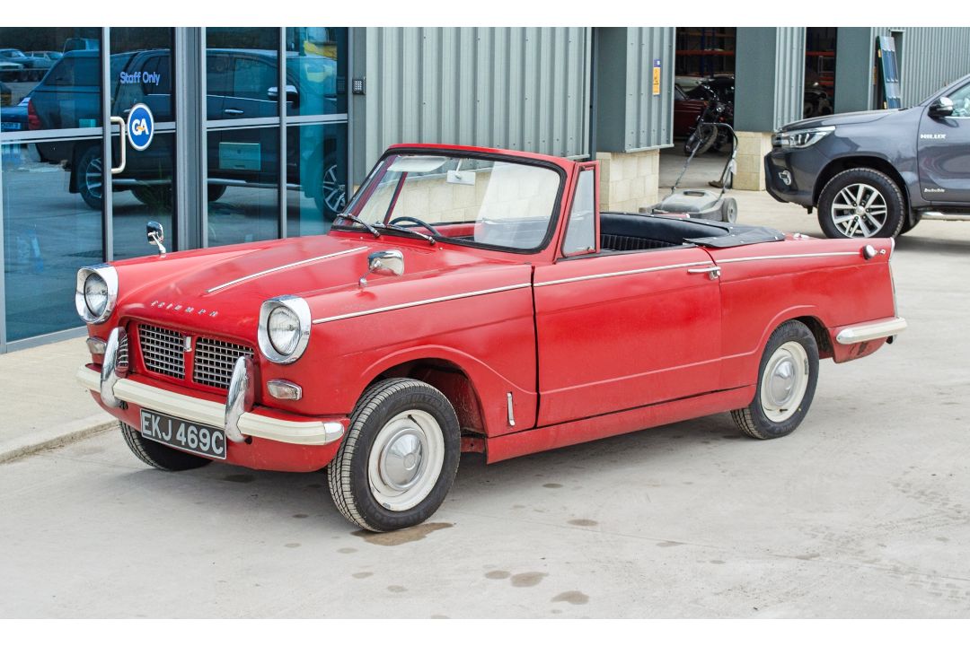 1965 Triumph Herald 1200cc 2 door convertible - Image 4 of 51