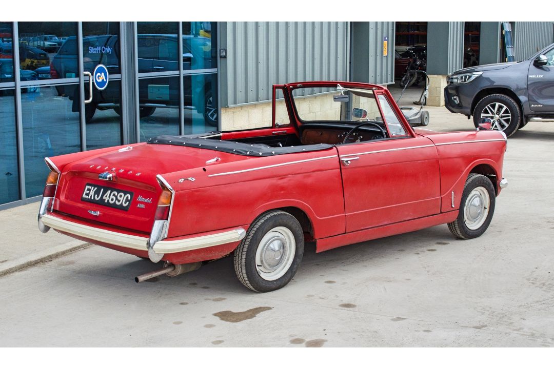 1965 Triumph Herald 1200cc 2 door convertible - Image 6 of 51
