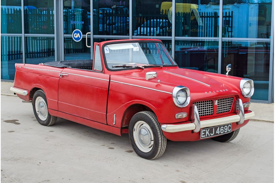 1965 Triumph Herald 1200cc 2 door convertible - Image 2 of 51