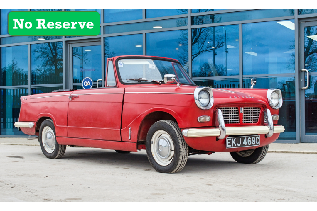 1965 Triumph Herald 1200cc 2 door convertible - Image 1 of 51