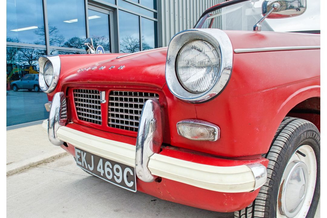 1965 Triumph Herald 1200cc 2 door convertible - Image 22 of 51