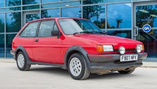 1988 Ford Fiesta XR2 1.6 Turbo Technics 3 door hatchback
