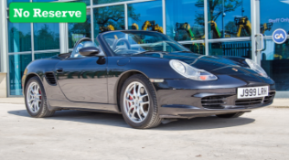 2002 Porsche Boxster S 3.2 6 speed manual convertible roadster