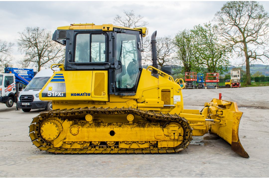 Komatsu D51PX1-22 22 tonne steel tracked dozer Year: 2014 S/N: B13802 Recorded Hours: 9221 - Image 7 of 21