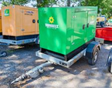 Hilta C100 diesel driven mobile water pump Year: 2015 S/N: H2000063 Recorded Hours: 3872