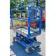 Power Tower battery electric push around scissor lift access platform Year: 2011 S/N: 16073111A - Image 4 of 6
