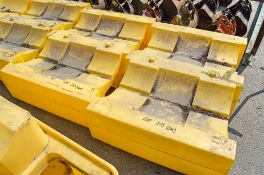 2 - plastic twin drum holders