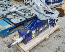 Hirox HDX05 hydraulic breaker to suit 3/4 to 1.5 tonne mini excavator Pin diameter: 25mm Pin
