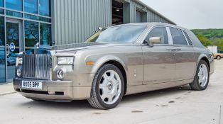 Rolls Royce Phantom 6749cc V12 Auto 4 door saloon car Registration Number: RX05 BPF Date of