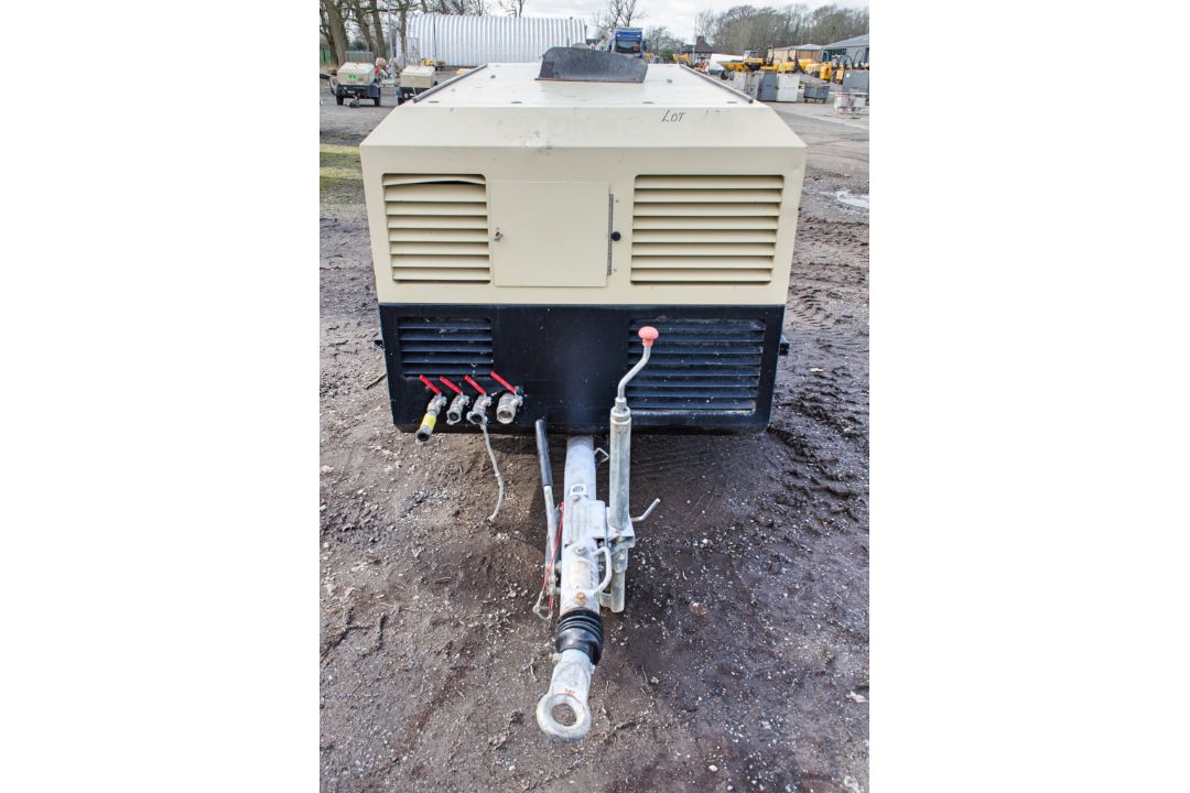 Doosan 7/73 - 10/53 diesel driven fast tow mobile air compressor Year: 2018 S/N: 543832 Recorded - Image 3 of 8