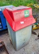 Kaddi 100 litre wheel around bunded fuel bowser c/w manual pump, delivery hose and nozzle A593944