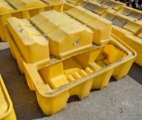 Plastic twin drum holder