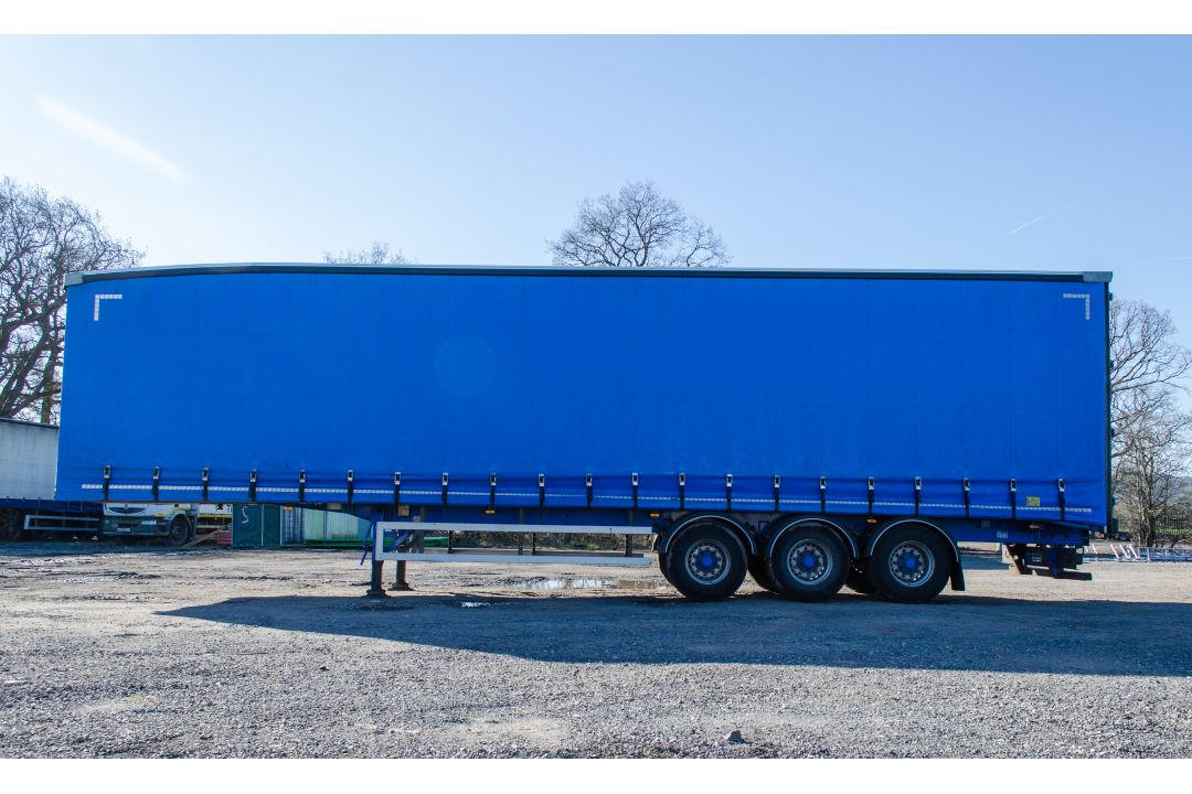 Lawrence David 13.7 metre tri-axle curtain sided trailer Year of Manufacture: 2015 Ident Mark: - Image 7 of 16
