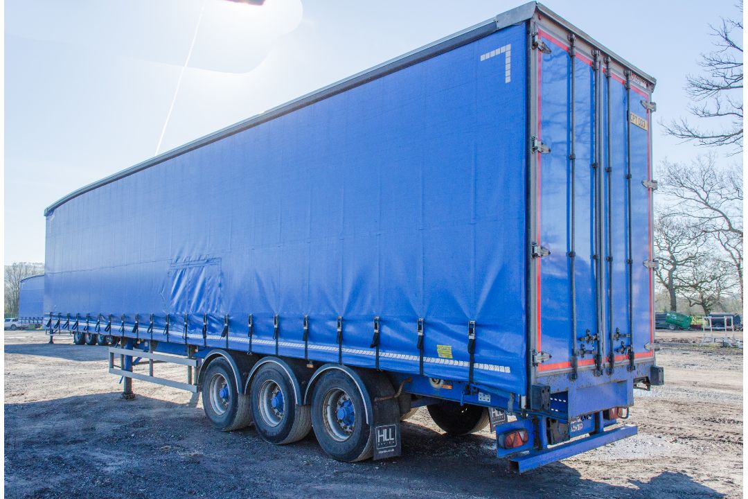 Lawrence David 13.7 metre tri-axle curtain sided trailer Year of Manufacture: 2015 Ident Mark: - Image 3 of 15