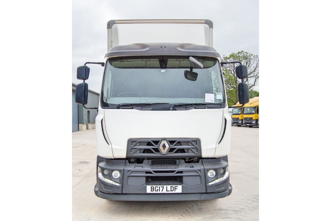 Renault D 7698cc 247HP 18 tonne 4x2 box lorry Registration Number: BG17 LDF Date of Registration: - Image 5 of 21