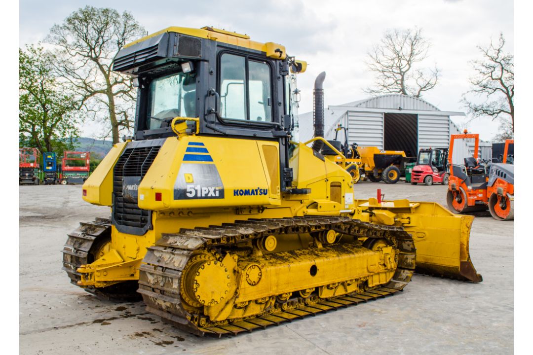 Komatsu D51PX1-22 22 tonne steel tracked dozer Year: 2014 S/N: B13802 Recorded Hours: 9221 - Image 3 of 21